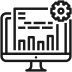 Computer monitor with data analysis