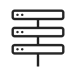 server rack or data center icon