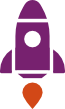 Fast rocket icon