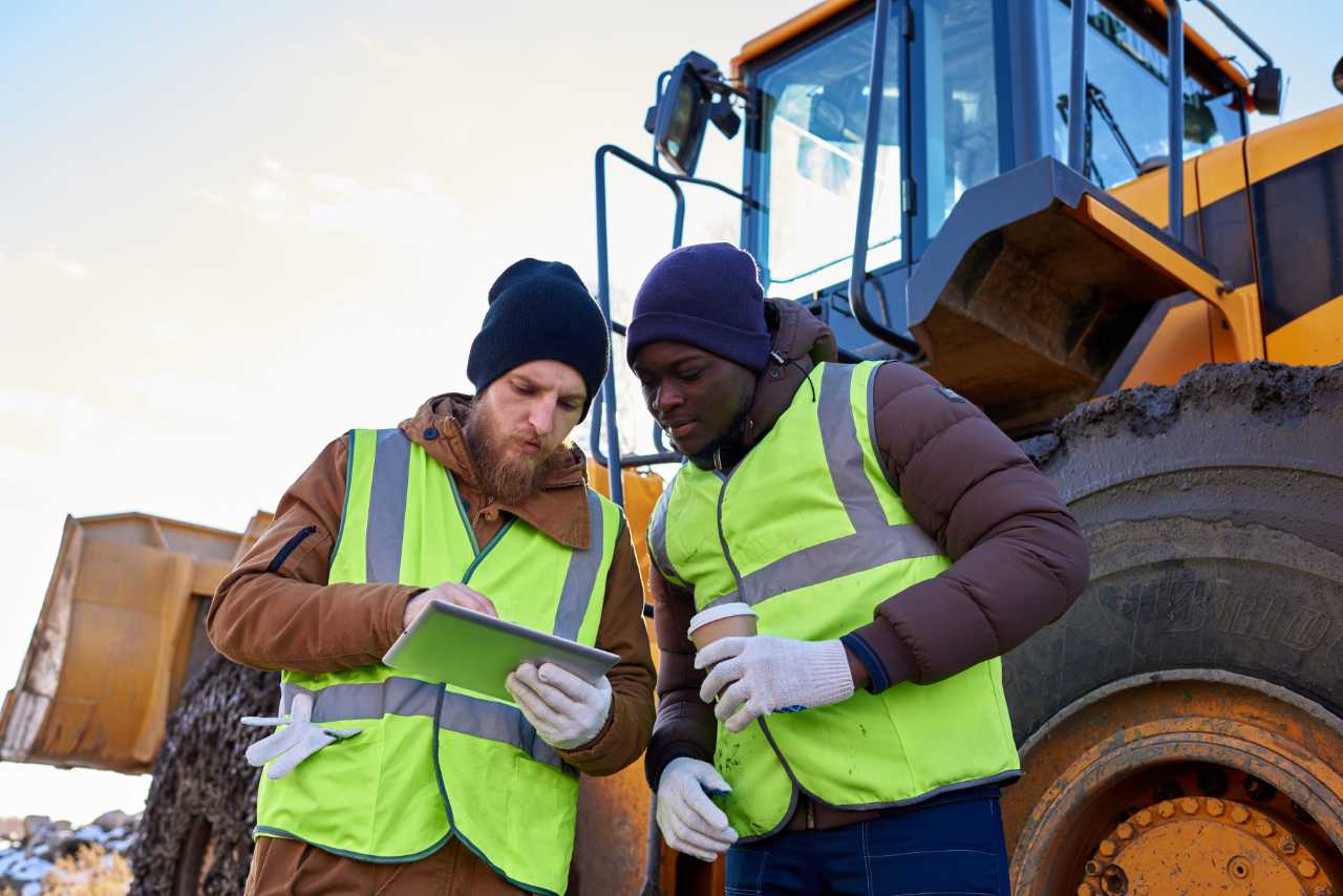 Mining Crew on Site