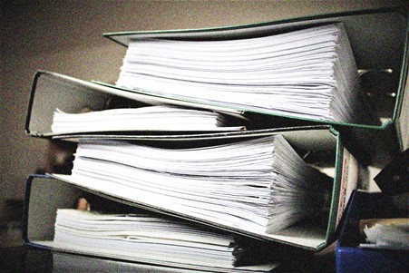 file organized binders
